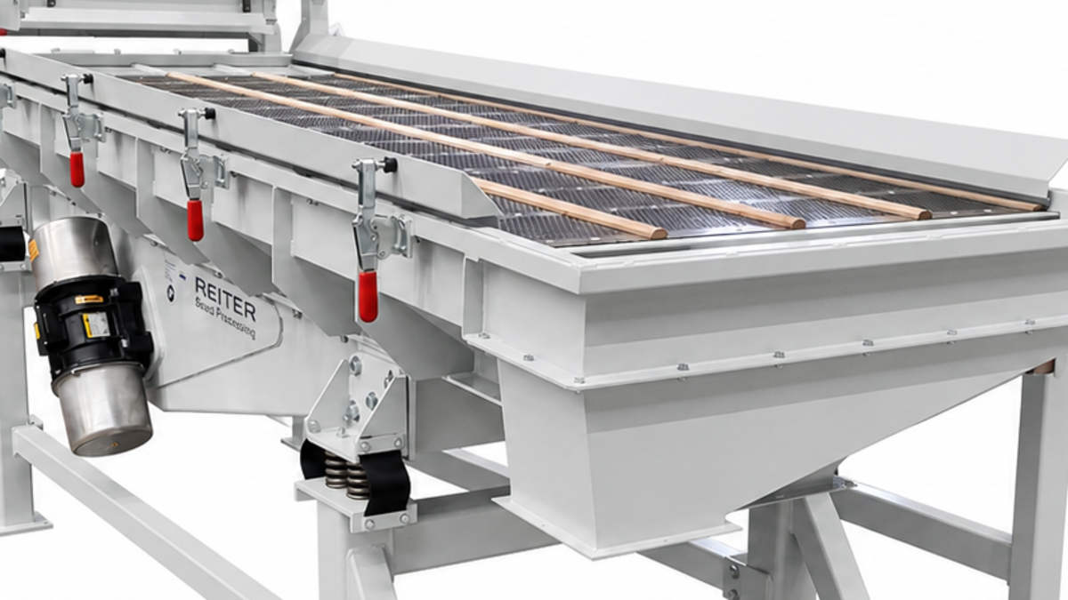 Vibratory Screen Cleaner / Grader type RVK