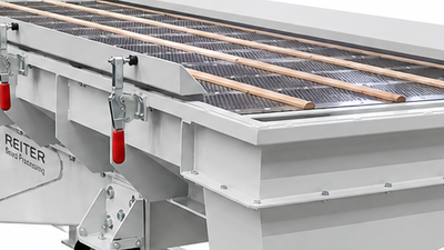 Vibratory Screen Cleaner / Grader type RVK