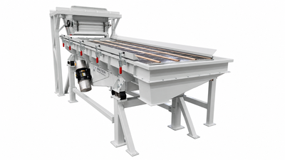 Vibratory Screen Cleaner / Grader type RVK