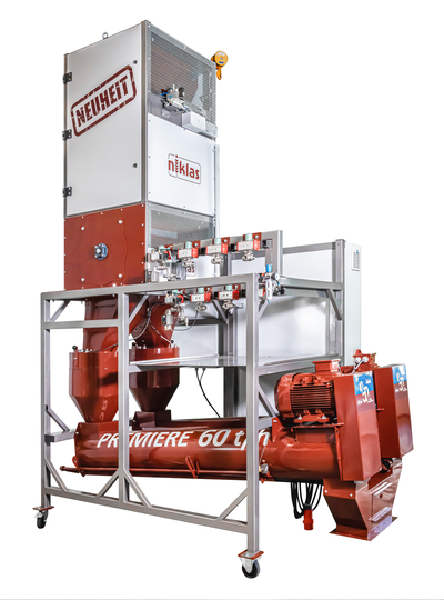 Niklas Continuous Liquid Seed Treater type W.N.