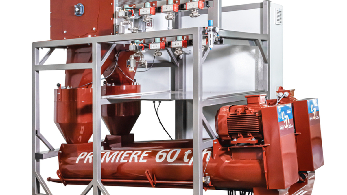 Niklas Continuous Liquid Seed Treater type W.N.