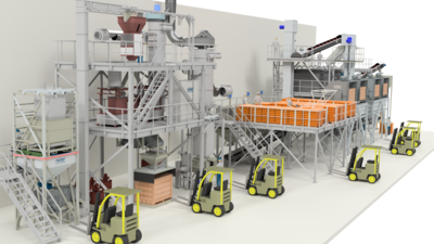 Coating and Blending Line