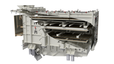 Vibratory Screen Grader type RVK