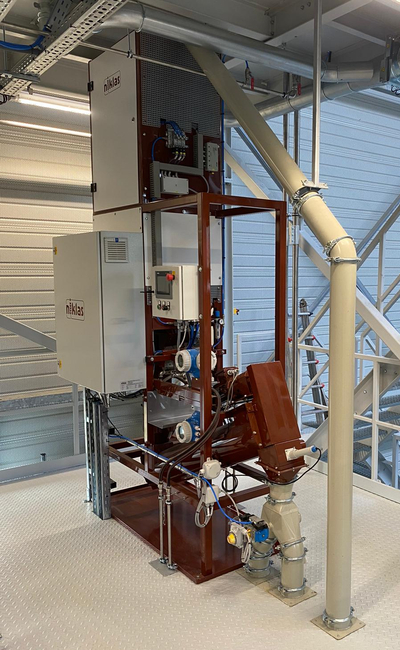 Niklas Continuous Liquid Seed Treater type W.N.